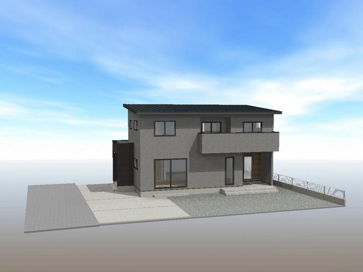 新築建売住宅　長期優良住宅認定取得
住宅省エネ2025子育てグリーン住宅支援事業　長期優良住宅80万円補助金受給対象住宅のイメージ1