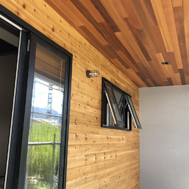 こだわり素材と建築施工イメージ